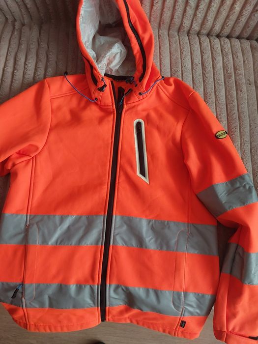 ostrzegawcza kurtka robocza softshell Diadora Utility HV 20471:2013 3.