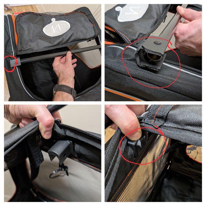 Nomad Tales Spirit Przyczepka Rowerowa Jogger 2w1 dla Psa do 45kg DUŻA