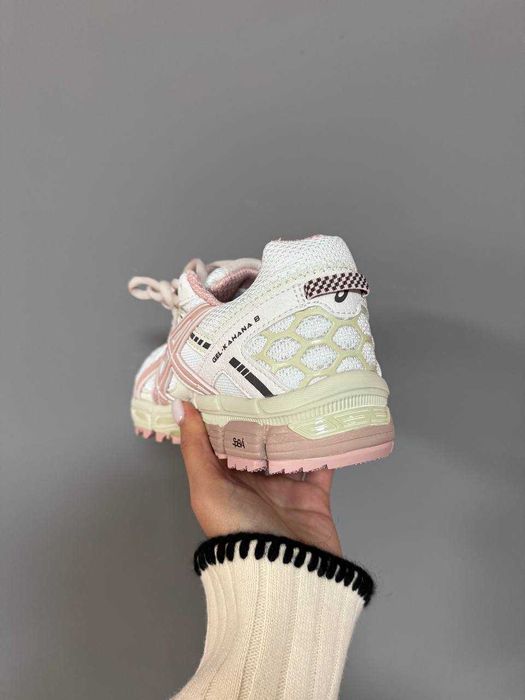 Кросівки Asics Gel-Kahana 8 White Cream Pink / кроси Асікс Кахана 8
