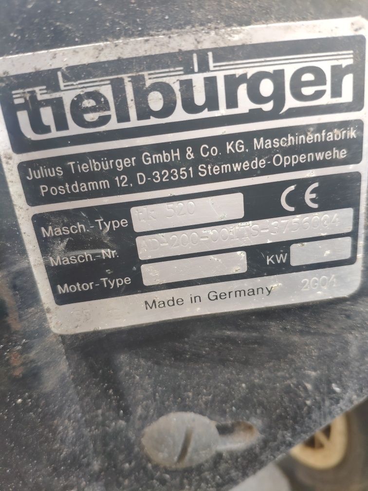 Tielburger TK 520 zamiatarka przystawka