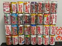 Latas coca-cola