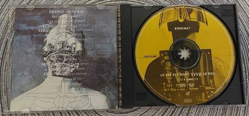 Płyta CD Album ENIGMA  – Le Roi Est Mort, Vive Le Roi!