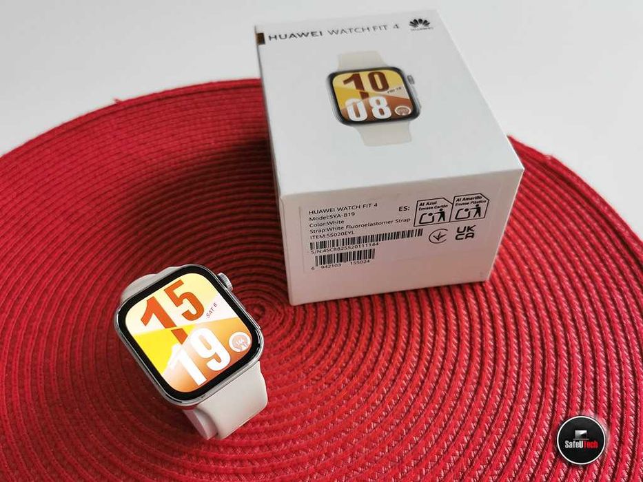 NIEUŻYWANY Huawei Watch Fit 4 Biały - WHITE - GPS - AMOLED - KPL.