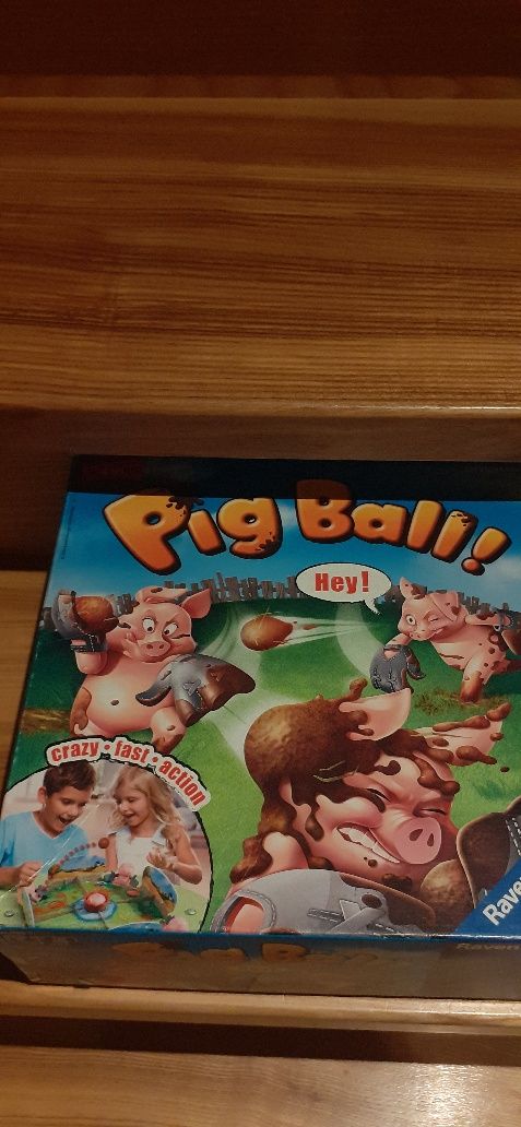 Gra Pig Ball Ravensburger gra zręcznościowa gra dla dzieci gra świnki