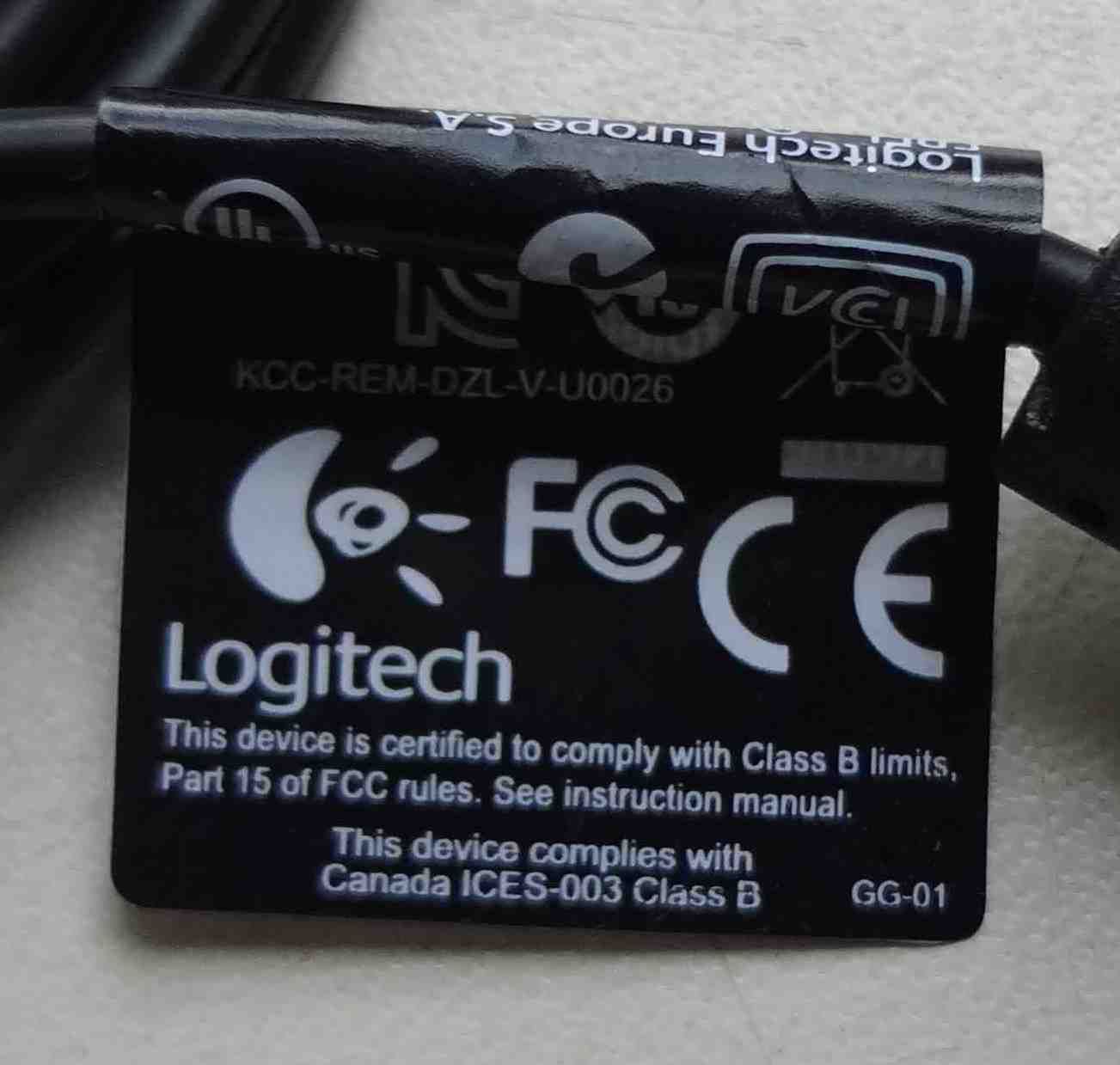 USB веб-камера Logitech WebCam V-U0026