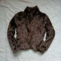 fur brown jacket