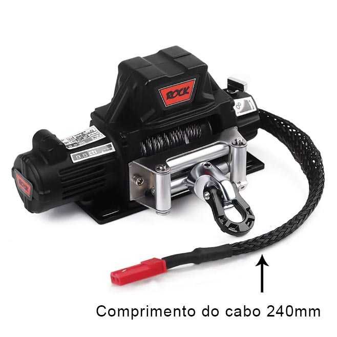 Guincho Scale com controlador e comando (Para Crawler Telecomandado)