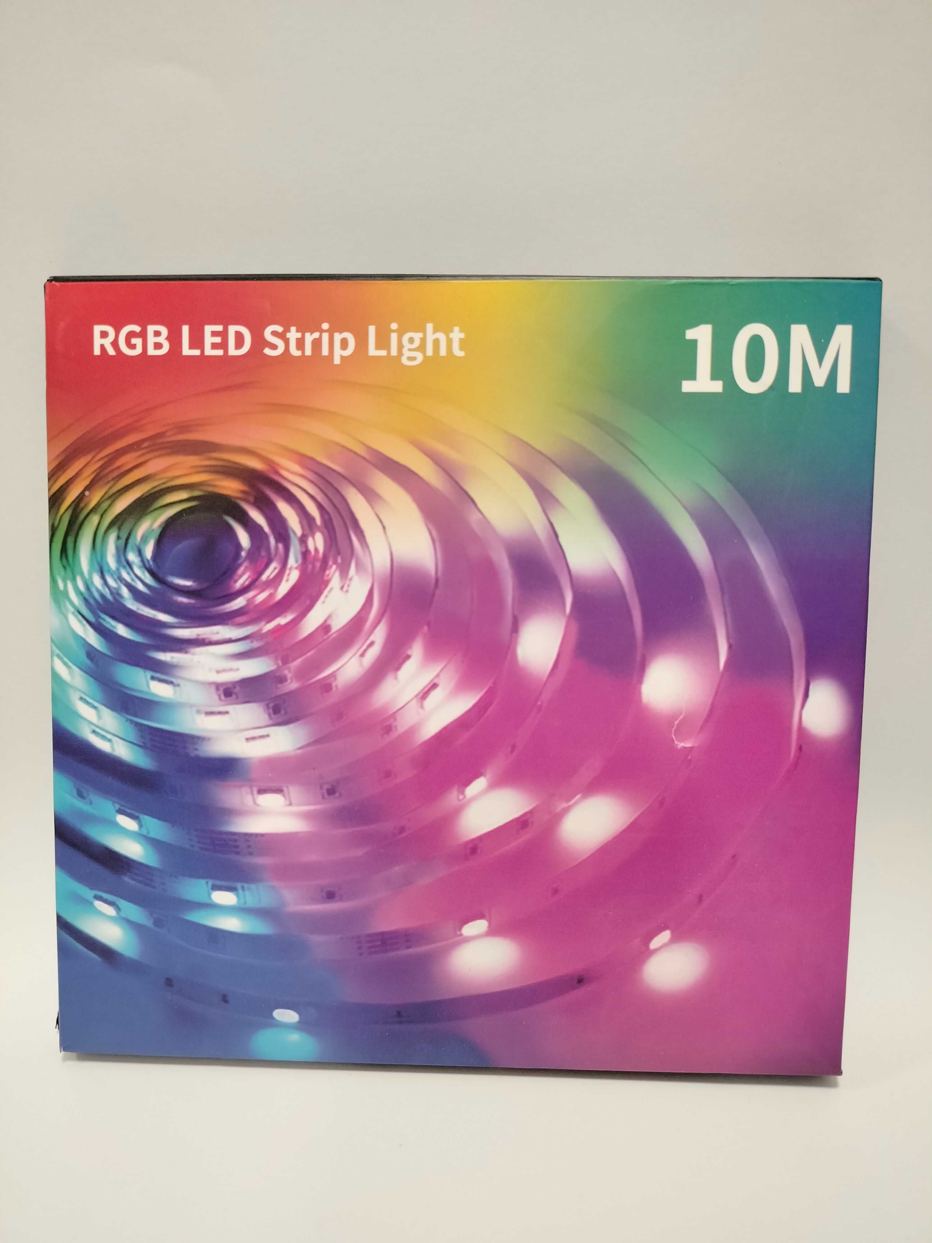 Taśma LED multikolor z pilotem wielokolorowa 10 metrów