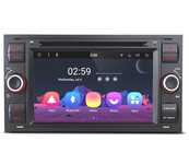 AUTO RÁDIO GPS PARA FORD FOCUS C-MAX GALAXY FIESTA TRANSIT 7&quot; ANDROID 11 OCTA CORE 2DIN MULTIMEDIA