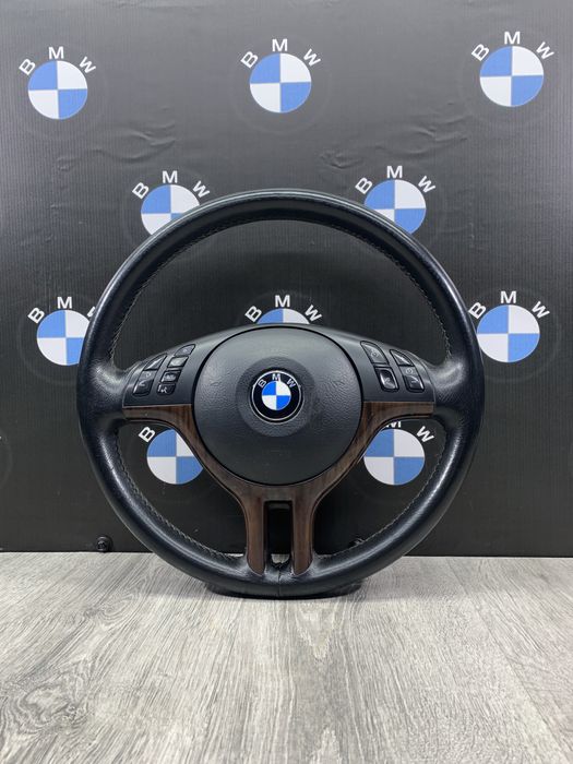 Спорт руль під Дерево Bmw E38 E39 E46 E53 Подушка Бмв
