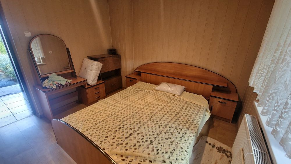 Łóżko, meble, zestaw mebli