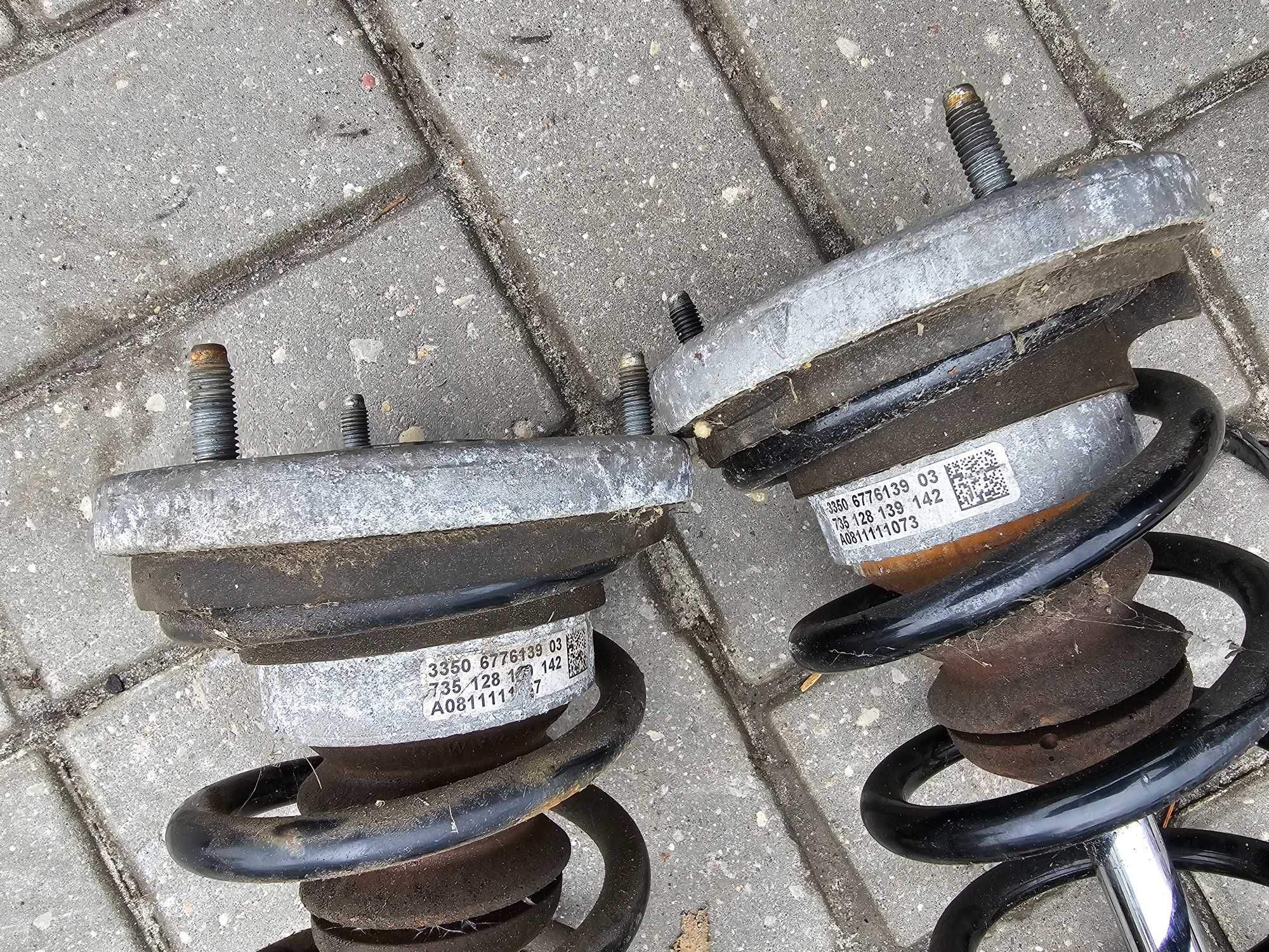 BMW 7 F01 F02 Amortyzator Sprężyna Tył PRAWY LEWY Aktywny VDC