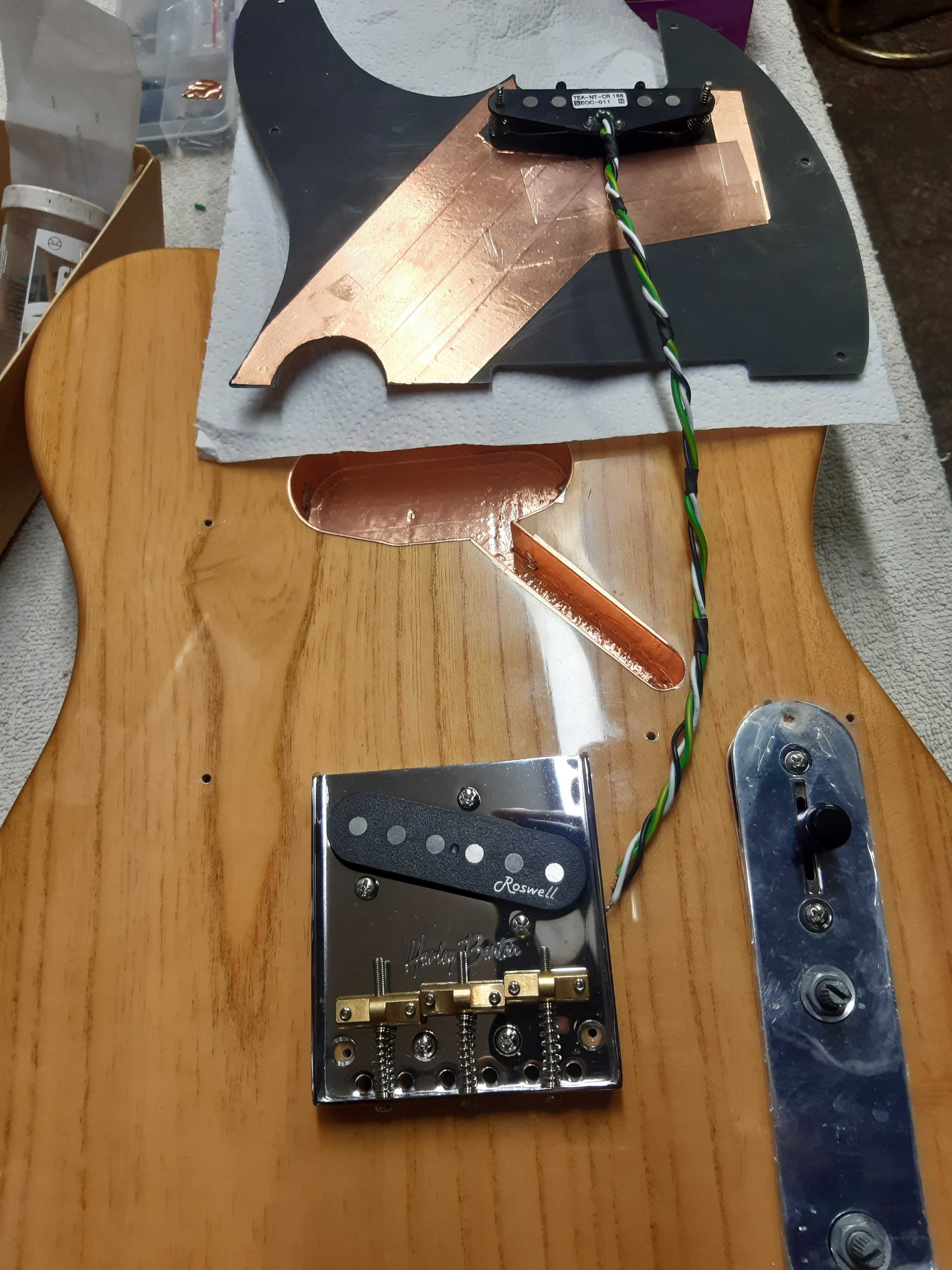 Gitara elektryczna typ Fender Telecaster HB + wzmacniacz ?