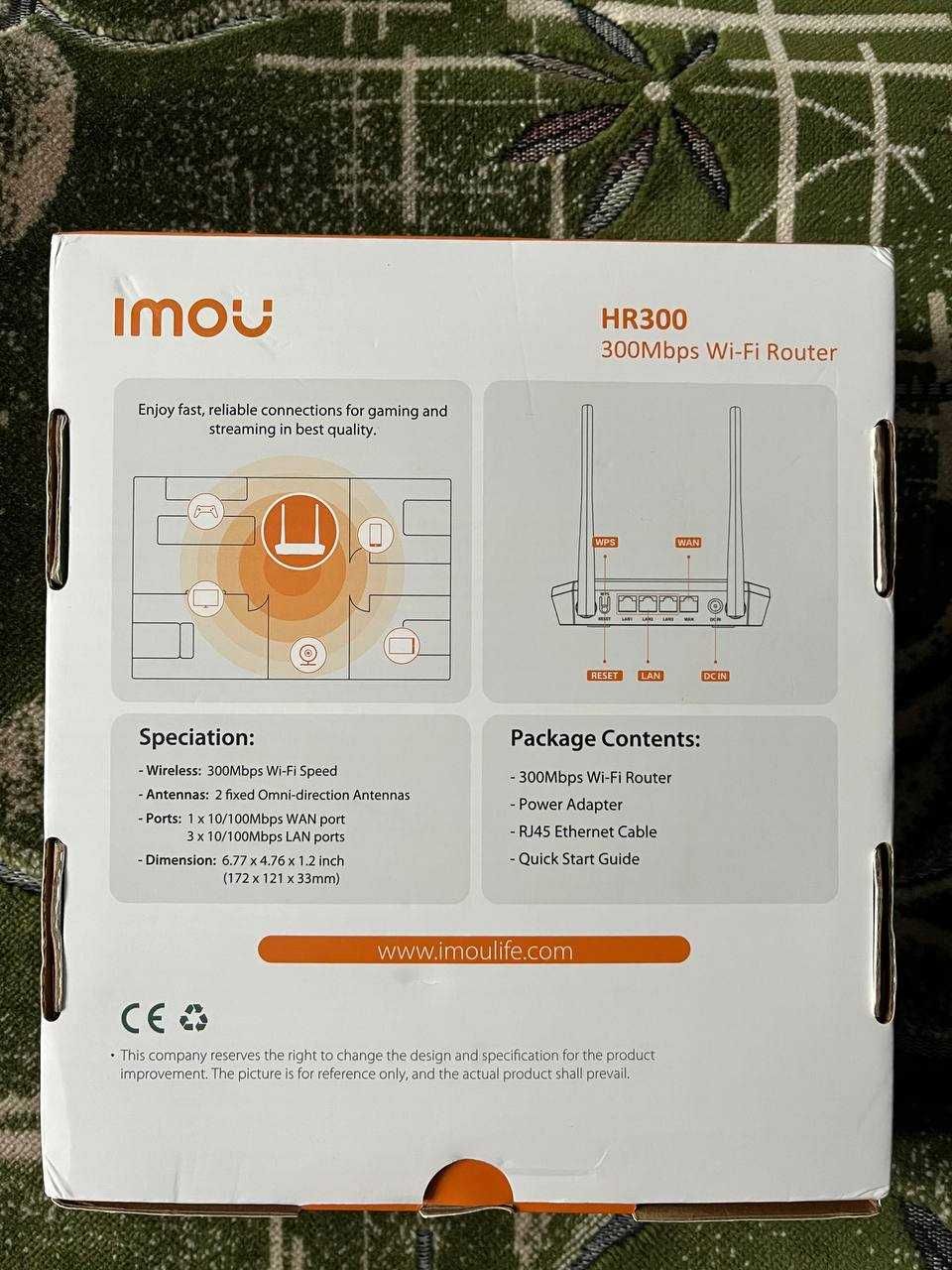 IMOU. Wi-Fi-маршрутизатор HR300