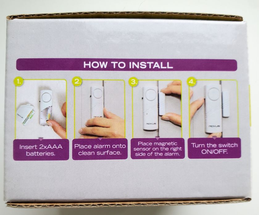 Rovus система тревоги