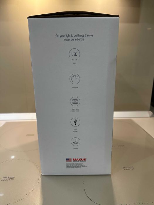 Настільна світлодіодна лампа Intelite Desk lamp 9W Black (DL2-9W-BL)