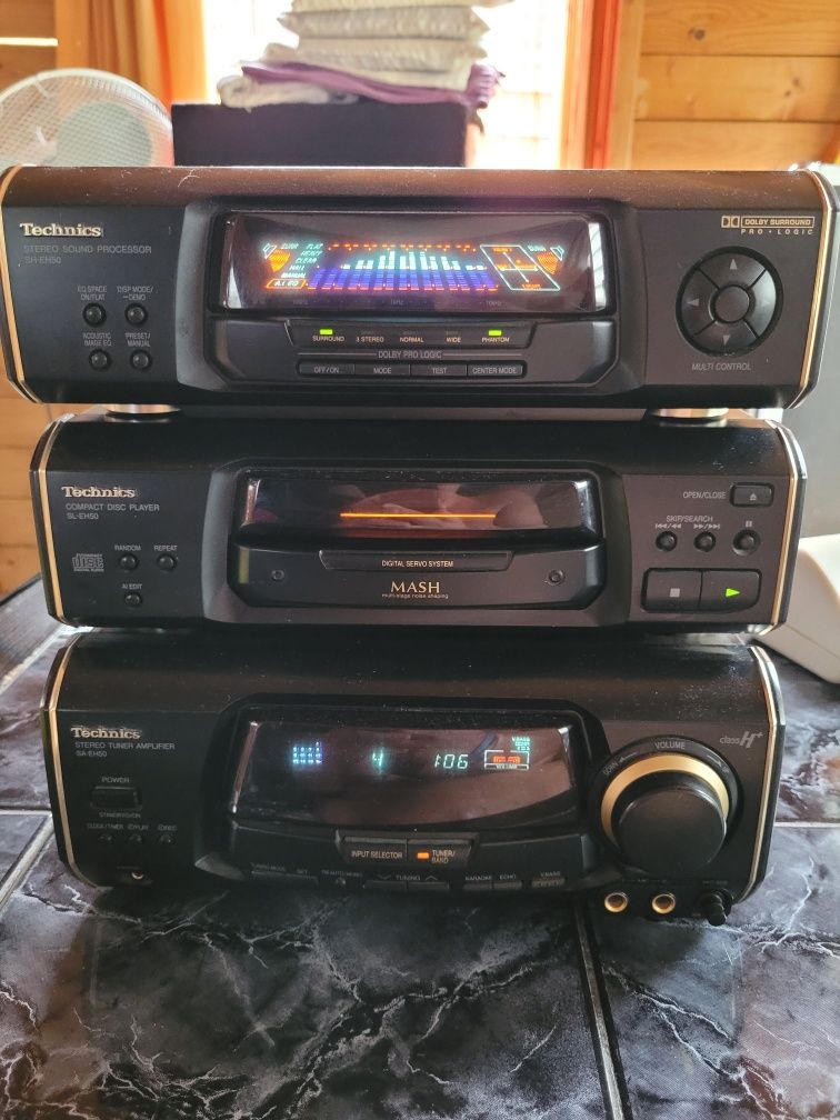 Technics SA-EH50 wieża segmenty ECHO
