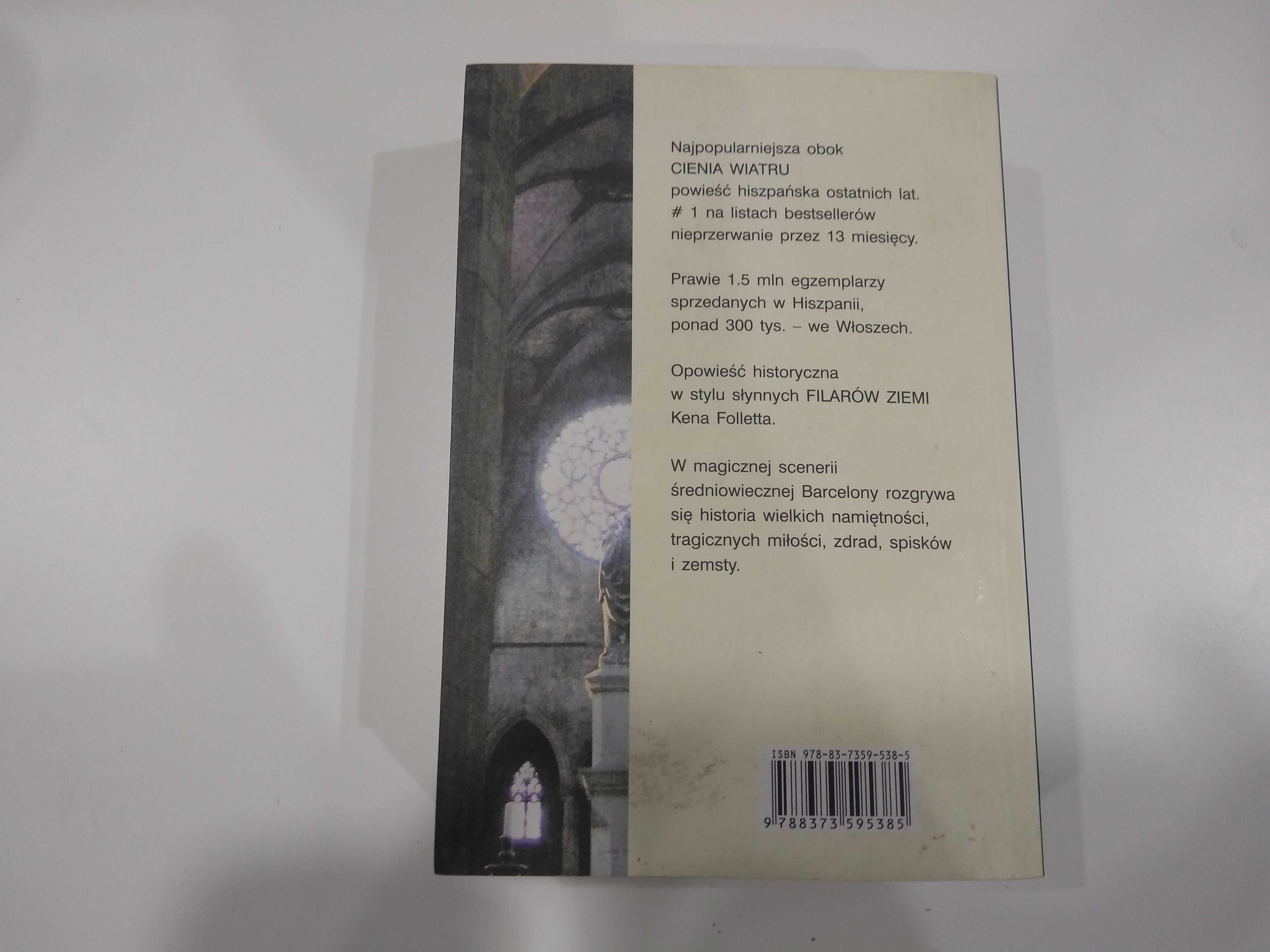 Dobra książka - Katedra w Barcelonie Ildefonso Falkones (PF)