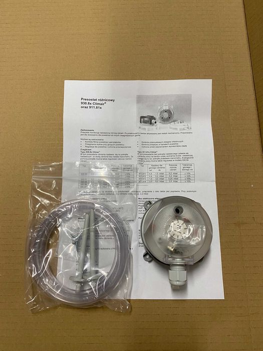 Presostat 930.83 Climair z zestawem Climaset 6555