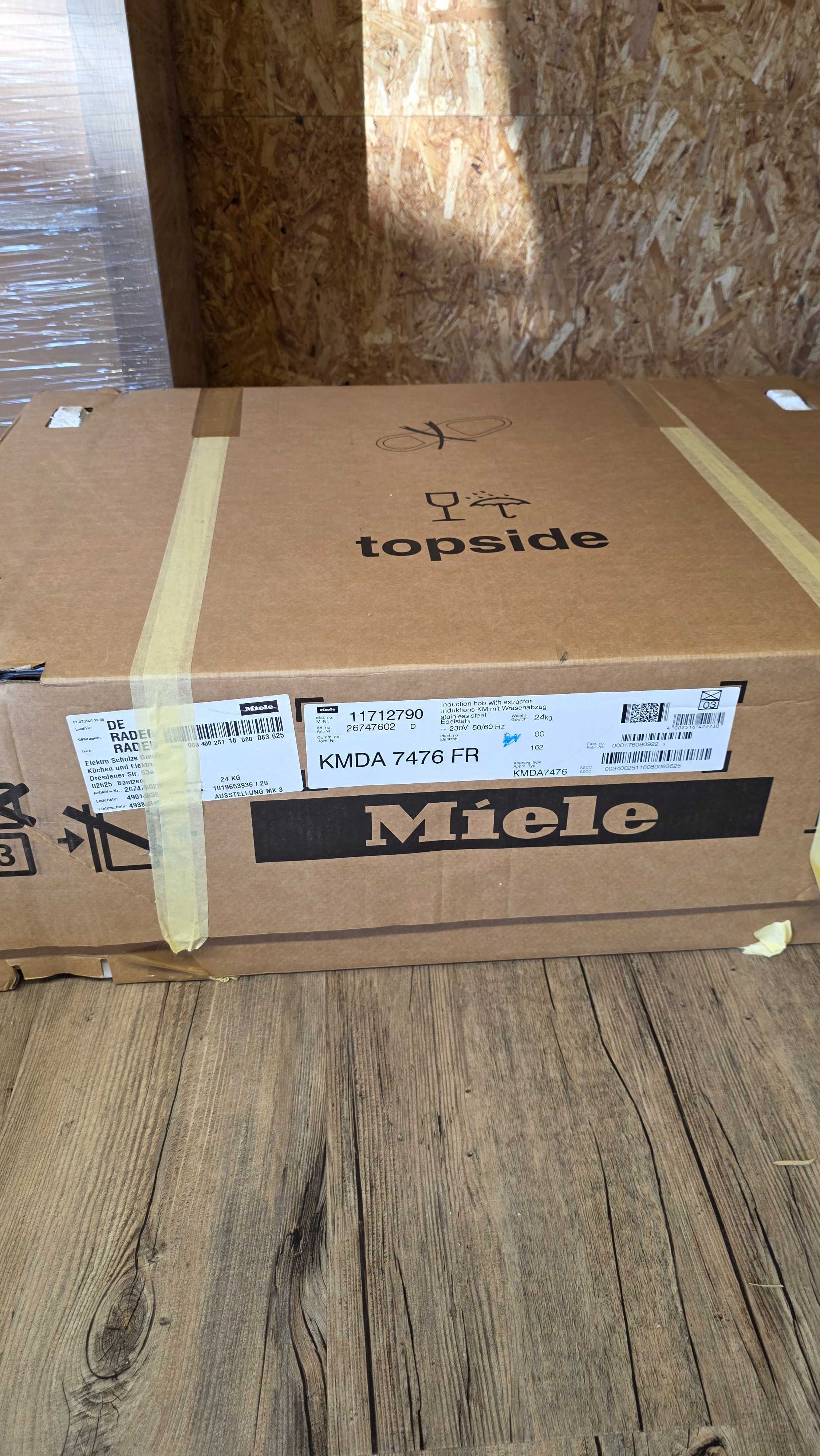 Płyta indukcyjna z okapem  KMDA 7476 FR