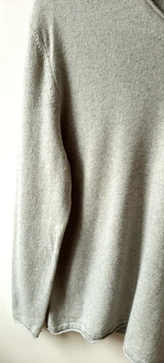 Emilia Parker sweter 44 kaszmir sweter 42 jedwab sweter XL