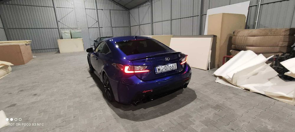 lexus RCF 5.0 477 km 85k przebieg