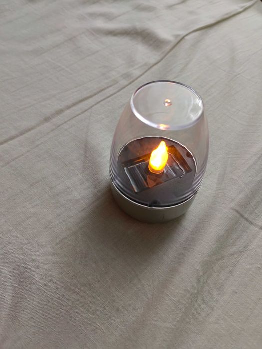 Świece słoneczne LED akumlatorowe | czujnik zmierzchu