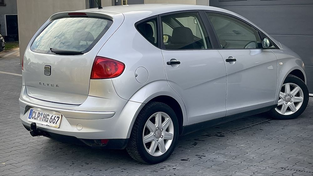 SEAT ALTEA 1.6 Mpi LPG 07r Alu Klima Elektryka OPŁACONY Sprowadzony
