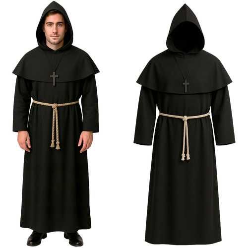 Strój mnicha na Halloween kostium przebranie STRÓJ JASEŁKA HALLOWEEN
