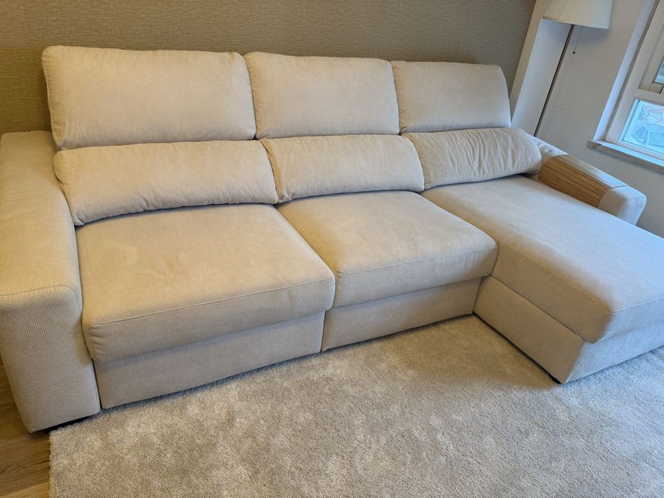 Sofa Keen Chaise Long Gato Preto