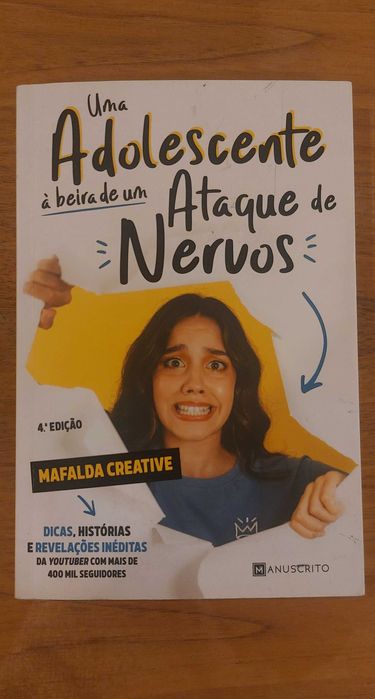 Livro Uma Adolescente à beira de um Ataque de Nervos