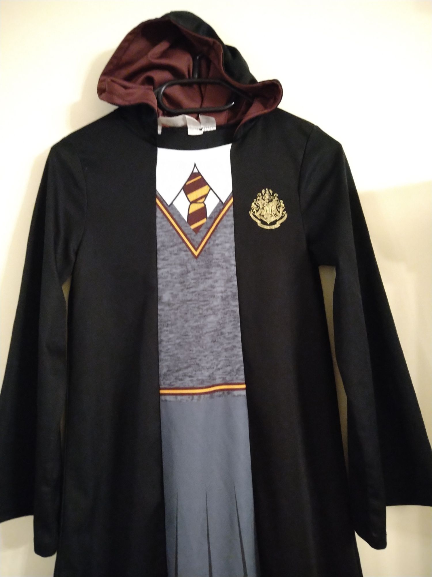 Strój peleryna sukienka Hermiona Harry Potter H&M 146/152
