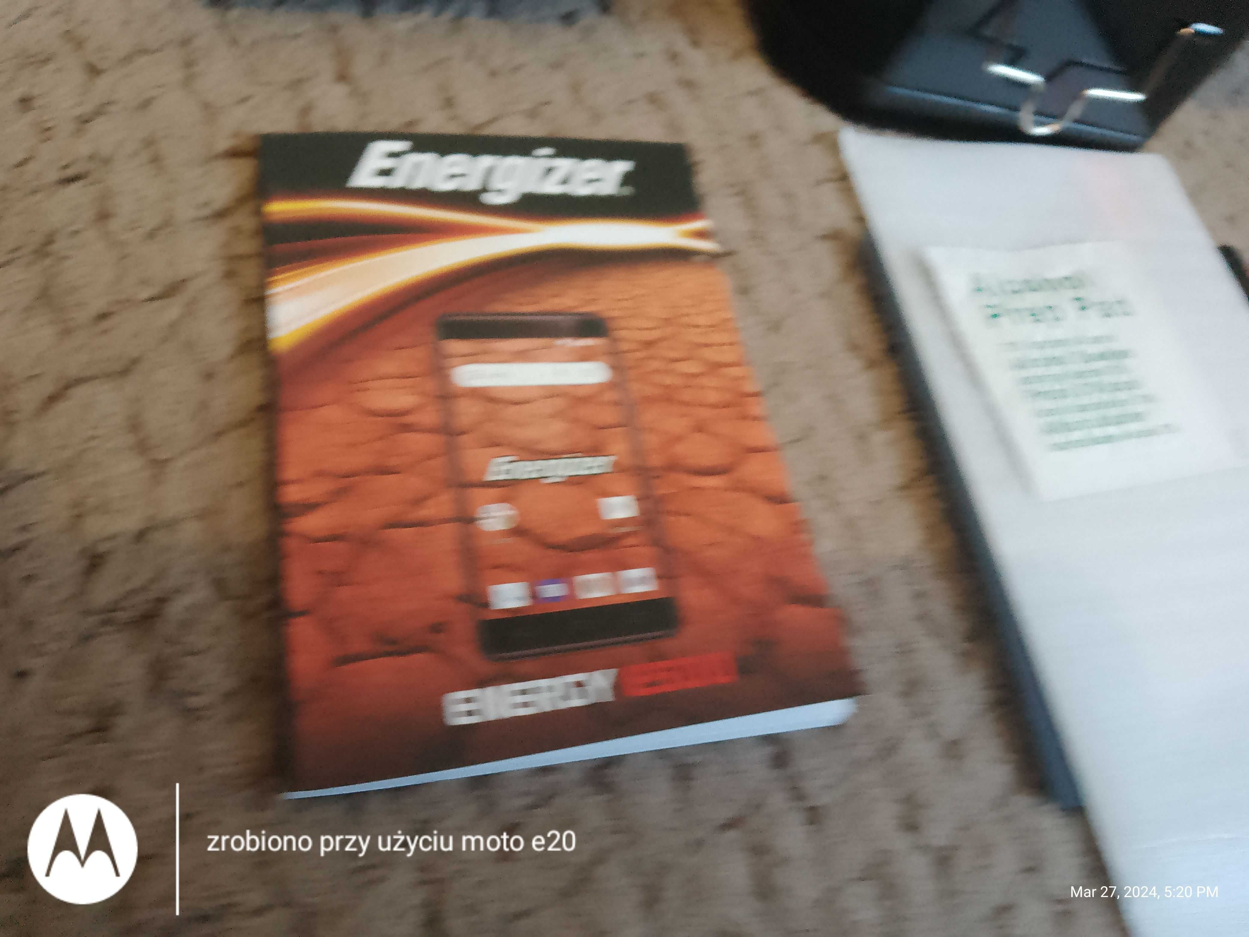 Energizer Energy E500 8GB dual Si.+Gratis karta Sim orange free nowa