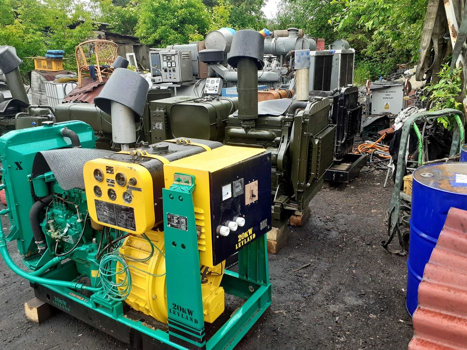 Agregat Prądotwórczy 25 kw 32 kva silnik leyland Sw266 Fabrycznie nowy
