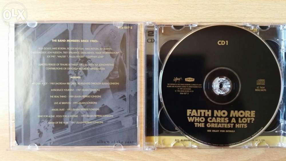 FAITH NO MORE - Who Cares A Lot (Edição Limitada)