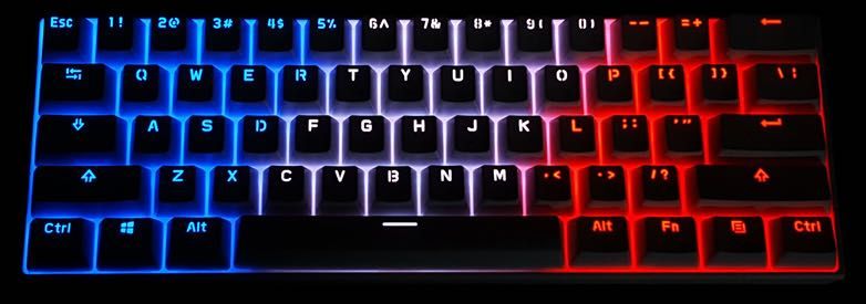 Teclado mecânico Anne Pro 2 60% wireless