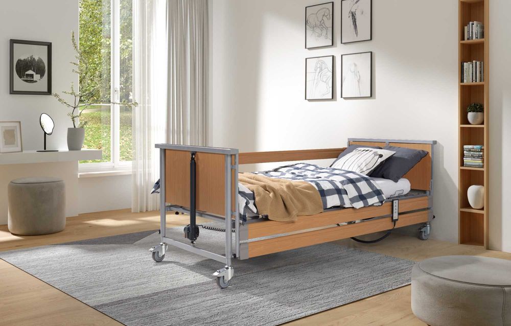 Łóżko rehabilitacyjne, Łóżko szpitalne, wynajem, wypożyczalnia Rawicz