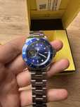 Invicta Pro Diver Niebieski Open Heart