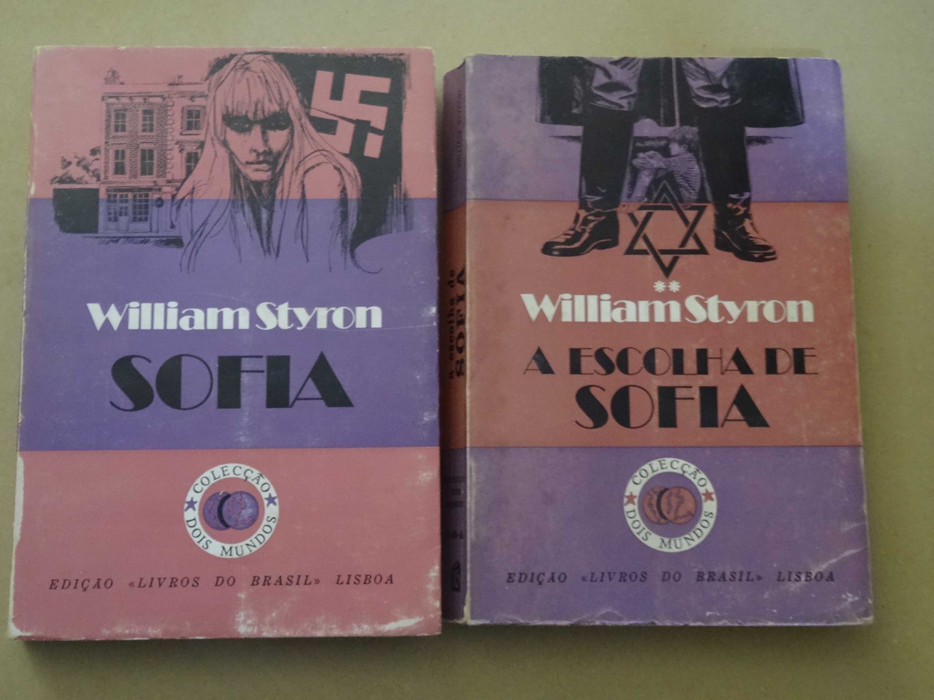 Sofia - A Escolha de Sofia de William Styron - 2 Livros