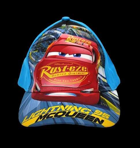 Czapka z daszkiem Disney Cars 3. Niebieska 54 cm