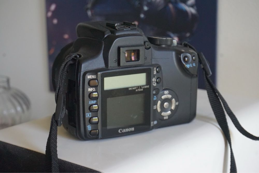 Canon EOS 350D + 2 obiektywy + akcesoria – idealny zestaw na start!