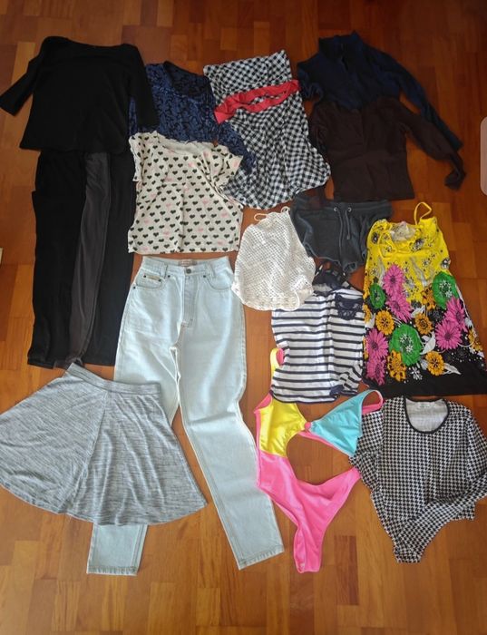 Paka ubrań ubarnia dla kobiety dziewczyny r. M