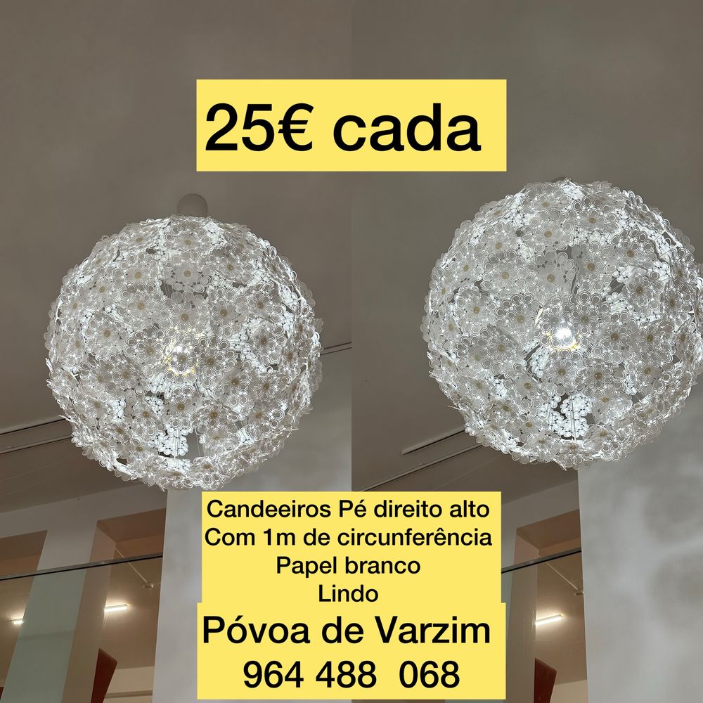 Candeeiros de pe alto