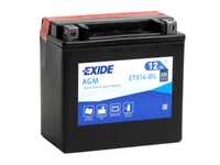 Akumulator motocyklowy EXIDE ETX14-BS YTX14-BS 12V 12Ah 200A EN L+