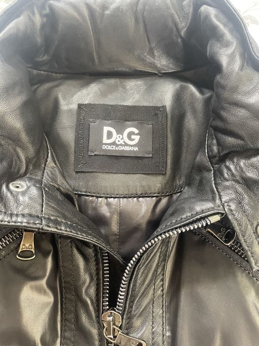 D&G Dolce&Gabbana skóra męska r. 52