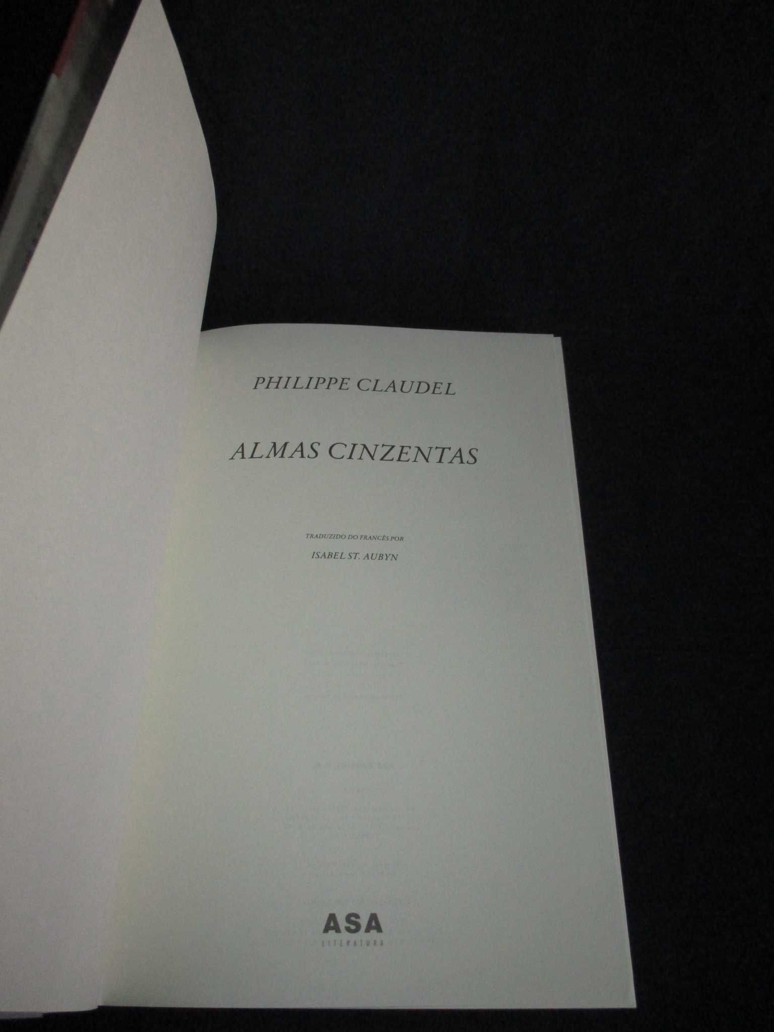 Livro Almas Cinzentas Philippe Claudel