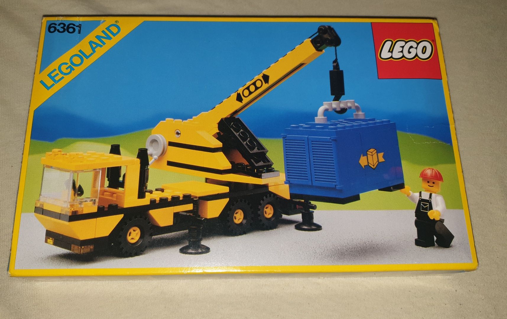 Lego  Legoland City Town Classic 6361 Mobile Crane komplet