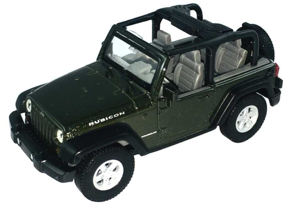 Jeep Wrangler Rubicon model WELLY 1:34 zielony