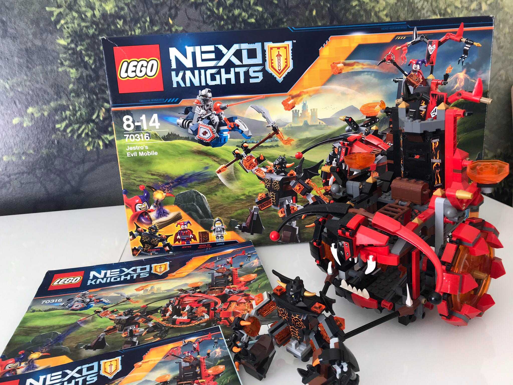LEGO Nexo Knights - Pojazd Zła Jestro 70316