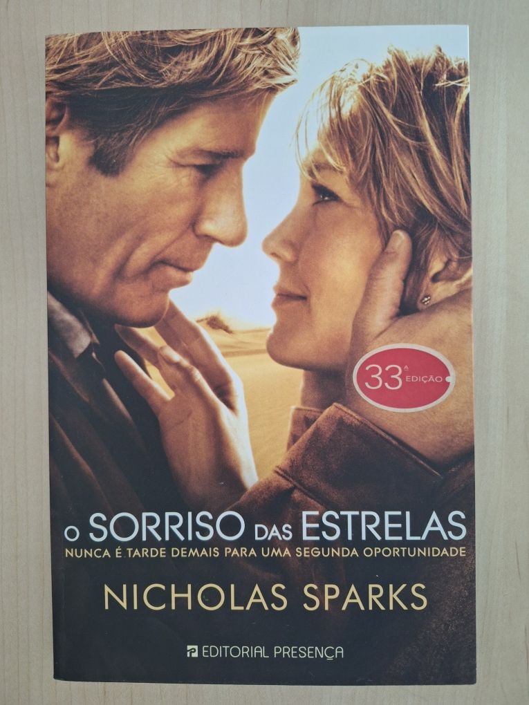 Livro O sorriso das estrelas Nicholas Sparks